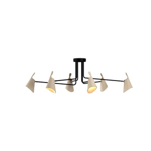 Accord Lighting - 5104.48 - Six Light Ceiling Mount - Balance - Organic Cappuccino