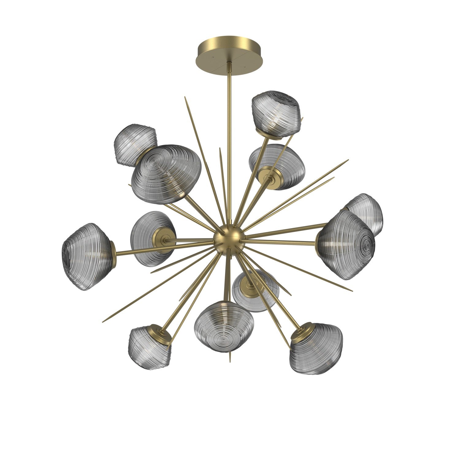 Hammerton Studio - CHB0089-0B-GB-S-001-L1 - LED Chandelier - Mesa - Gilded Brass