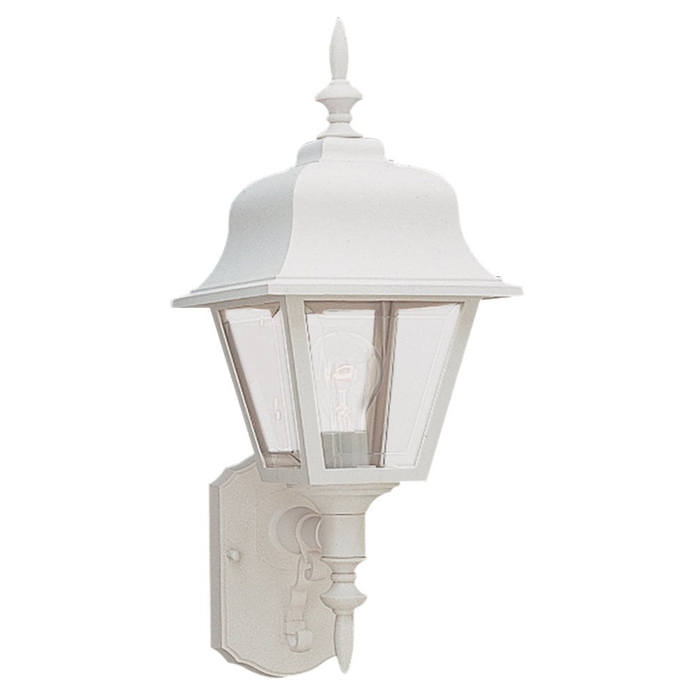 Generation Lighting. - 8765-15 - One Light Outdoor Wall Lantern - Polycarbonate Outdoor - White