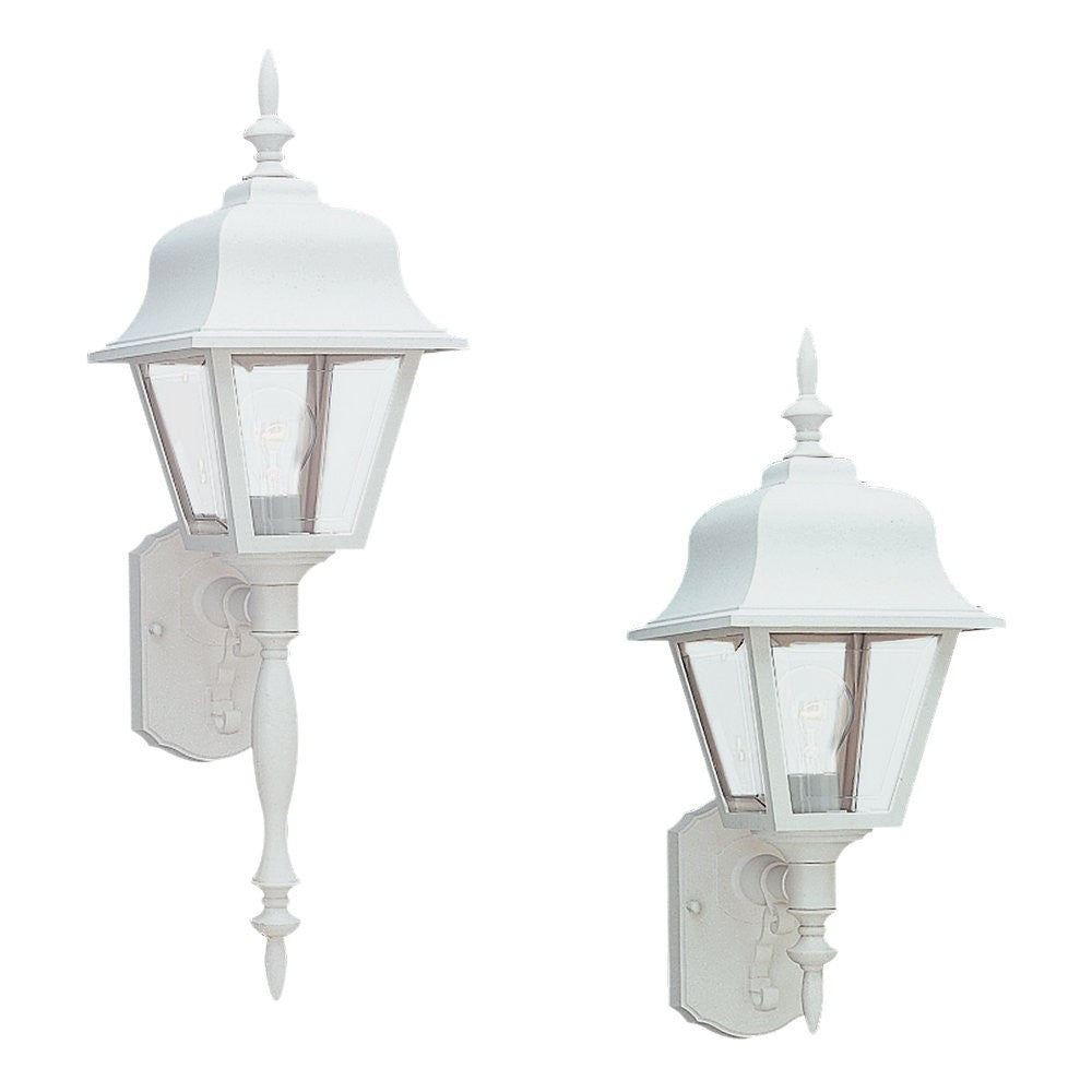 Generation Lighting. - 8765-15 - One Light Outdoor Wall Lantern - Polycarbonate Outdoor - White