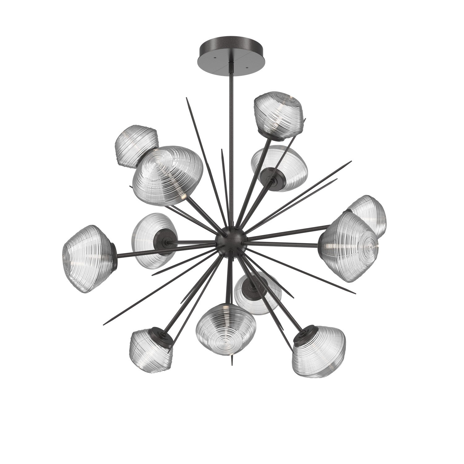 Hammerton Studio - CHB0089-0B-GP-C-001-L3 - LED Chandelier - Mesa - Graphite