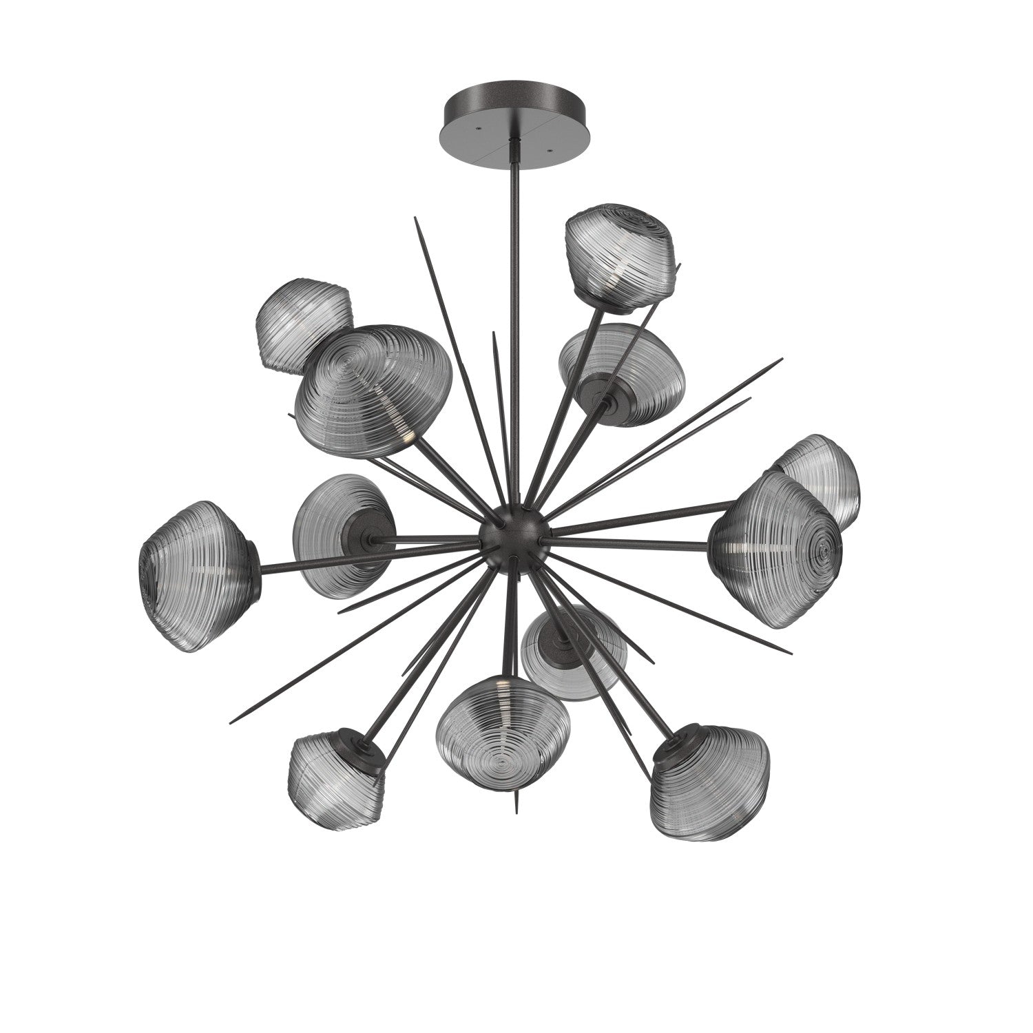 Hammerton Studio - CHB0089-0B-GP-S-001-L1 - LED Chandelier - Mesa - Graphite