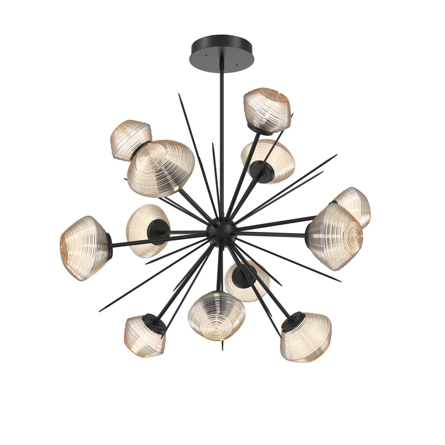 Hammerton Studio - CHB0089-0B-MB-A-001-L3 - LED Chandelier - Mesa - Matte Black