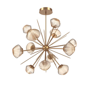 Hammerton Studio - CHB0089-0B-NB-A-001-L1 - LED Chandelier - Mesa - Novel Brass