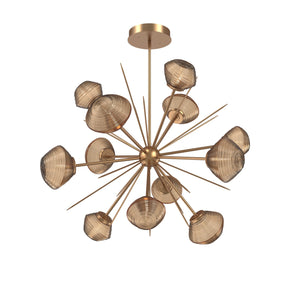 Hammerton Studio - CHB0089-0B-NB-B-001-L1 - LED Chandelier - Mesa - Novel Brass