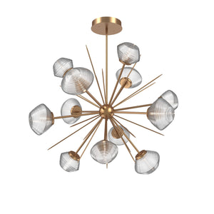 Hammerton Studio - CHB0089-0B-NB-C-001-L1 - LED Chandelier - Mesa - Novel Brass