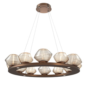 Hammerton Studio - CHB0089-0C-BB-A-CA1-L1 - LED Chandelier - Mesa - Burnished Bronze