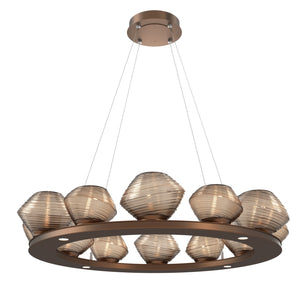 Hammerton Studio - CHB0089-0C-BB-B-CA1-L1 - LED Chandelier - Mesa - Burnished Bronze