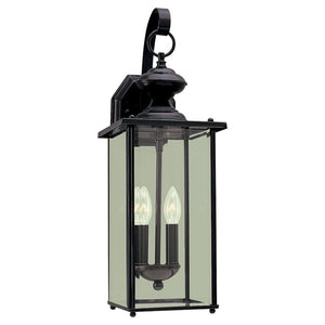 Generation Lighting. - 8468-12 - Two Light Outdoor Wall Lantern - Jamestowne - Black