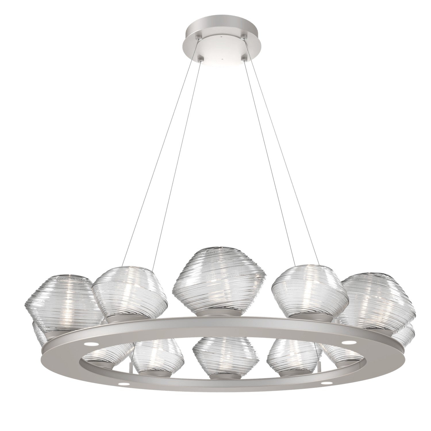 Hammerton Studio - CHB0089-0C-BS-C-CA1-L1 - LED Chandelier - Mesa - Beige Silver