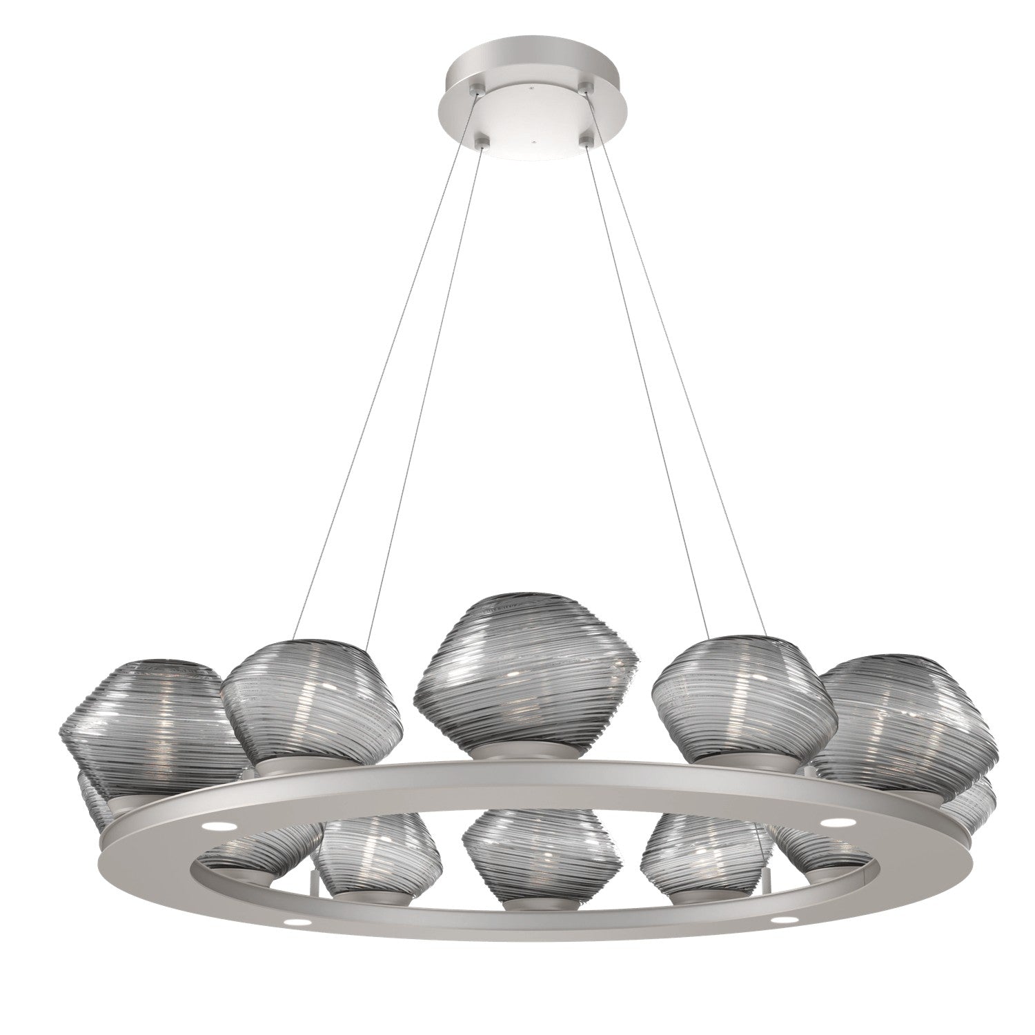 Hammerton Studio - CHB0089-0C-BS-S-CA1-L1 - LED Chandelier - Mesa - Beige Silver