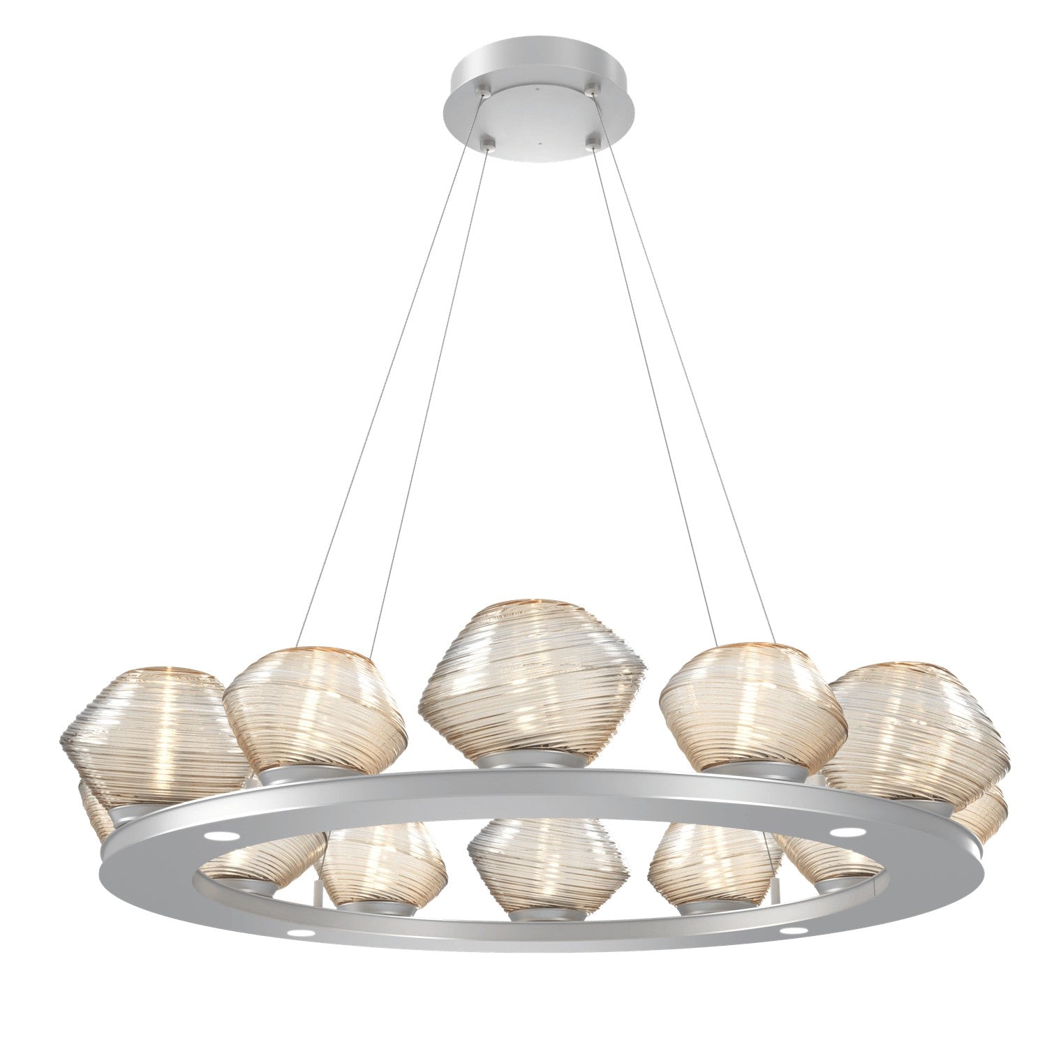 Hammerton Studio - CHB0089-0C-CS-A-CA1-L1 - LED Chandelier - Mesa - Classic Silver