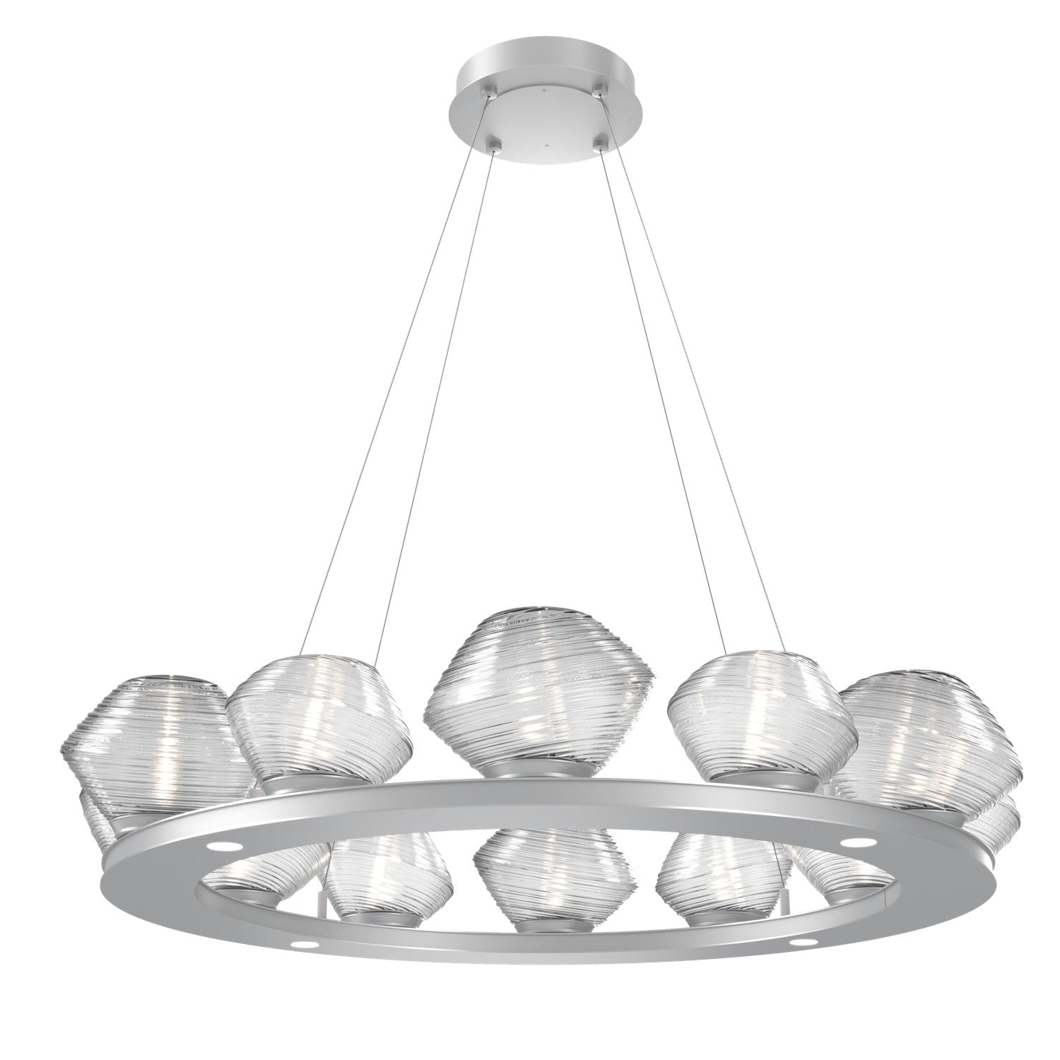 Hammerton Studio - CHB0089-0C-CS-C-CA1-L1 - LED Chandelier - Mesa - Classic Silver