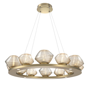 Hammerton Studio - CHB0089-0C-GB-A-CA1-L1 - LED Chandelier - Mesa - Gilded Brass