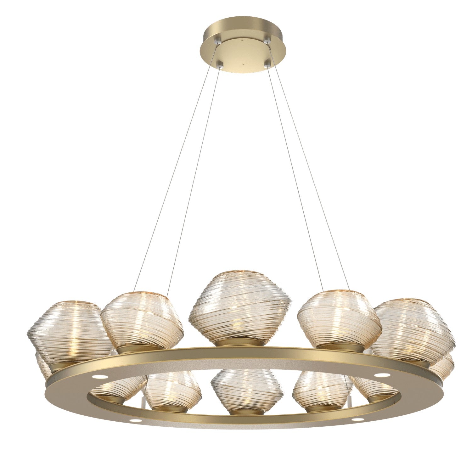 Hammerton Studio - CHB0089-0C-GB-A-CA1-L3 - LED Chandelier - Mesa - Gilded Brass