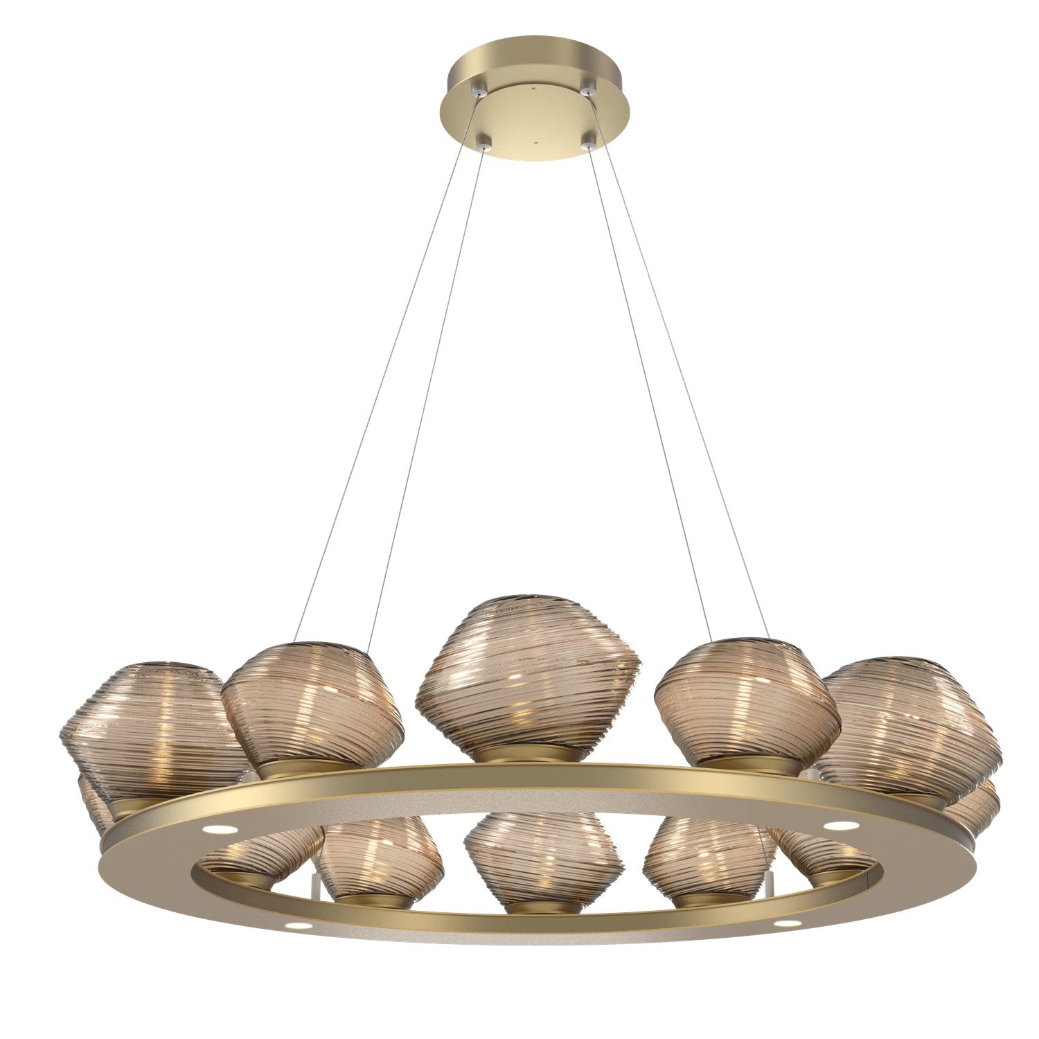 Hammerton Studio - CHB0089-0C-GB-B-CA1-L3 - LED Chandelier - Mesa - Gilded Brass