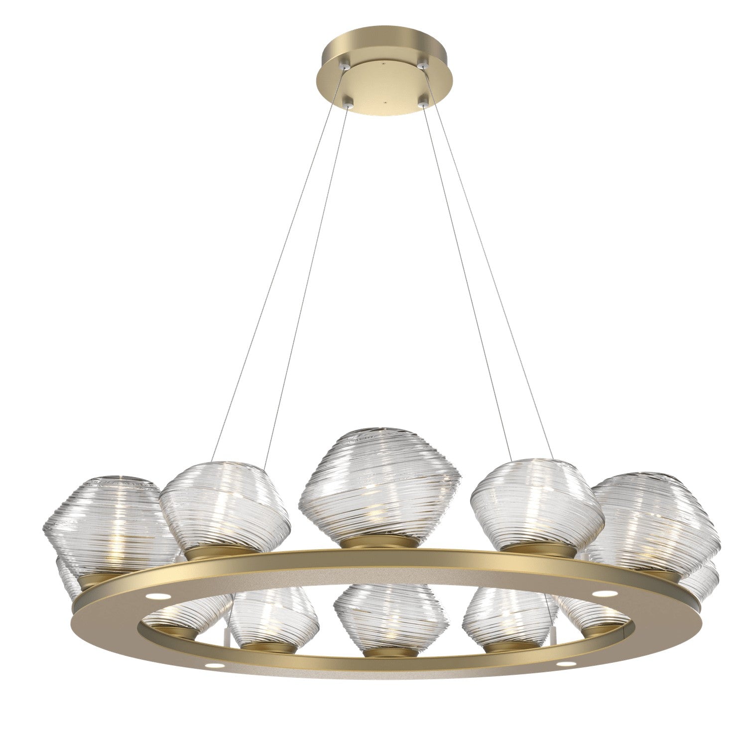 Hammerton Studio - CHB0089-0C-GB-C-CA1-L1 - LED Chandelier - Mesa - Gilded Brass