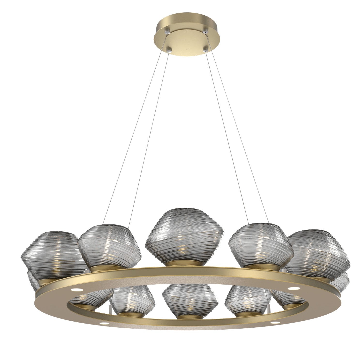 Hammerton Studio - CHB0089-0C-GB-S-CA1-L3 - LED Chandelier - Mesa - Gilded Brass