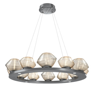 Hammerton Studio - CHB0089-0C-GM-A-CA1-L1 - LED Chandelier - Mesa - Gunmetal