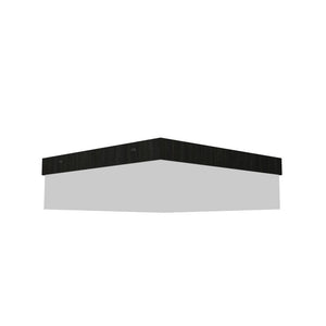 Accord Lighting - 539LED.46 - LED Ceiling Mount - Clean - Organic Black