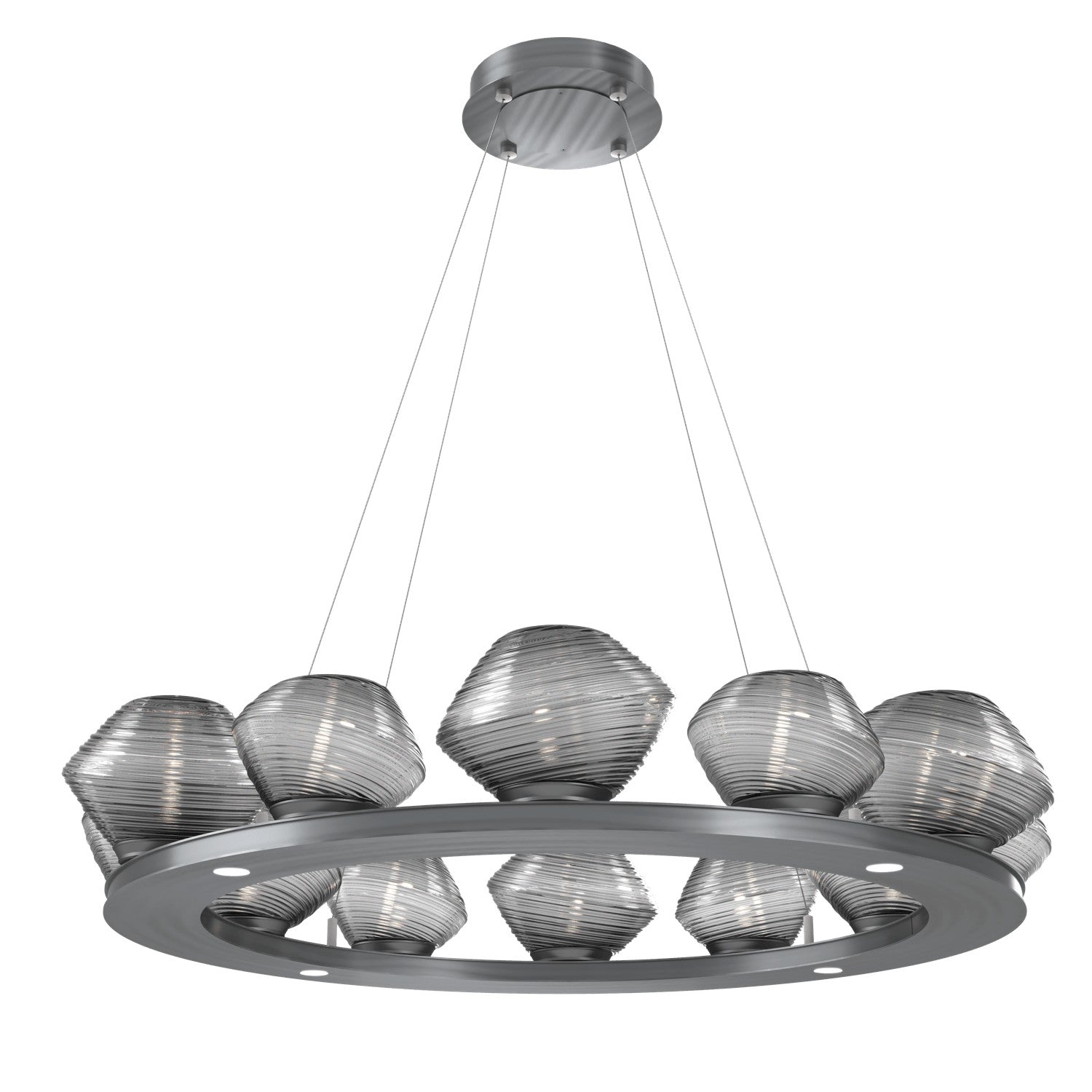 Hammerton Studio - CHB0089-0C-GM-S-CA1-L1 - LED Chandelier - Mesa - Gunmetal