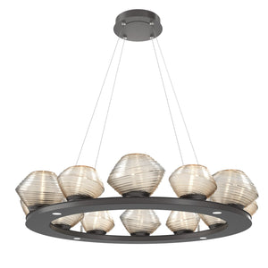 Hammerton Studio - CHB0089-0C-GP-A-CA1-L1 - LED Chandelier - Mesa - Graphite