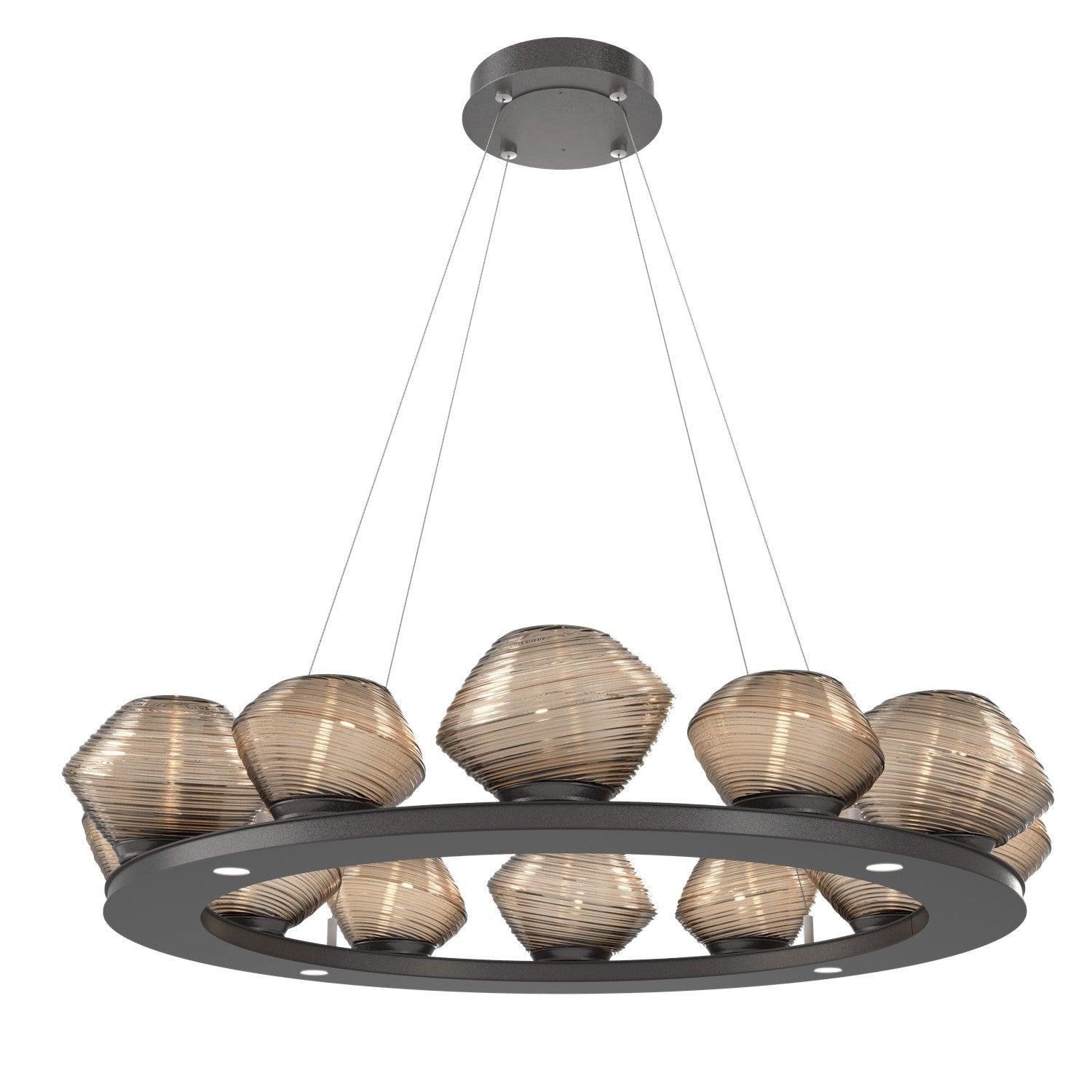 Hammerton Studio - CHB0089-0C-GP-B-CA1-L1 - LED Chandelier - Mesa - Graphite