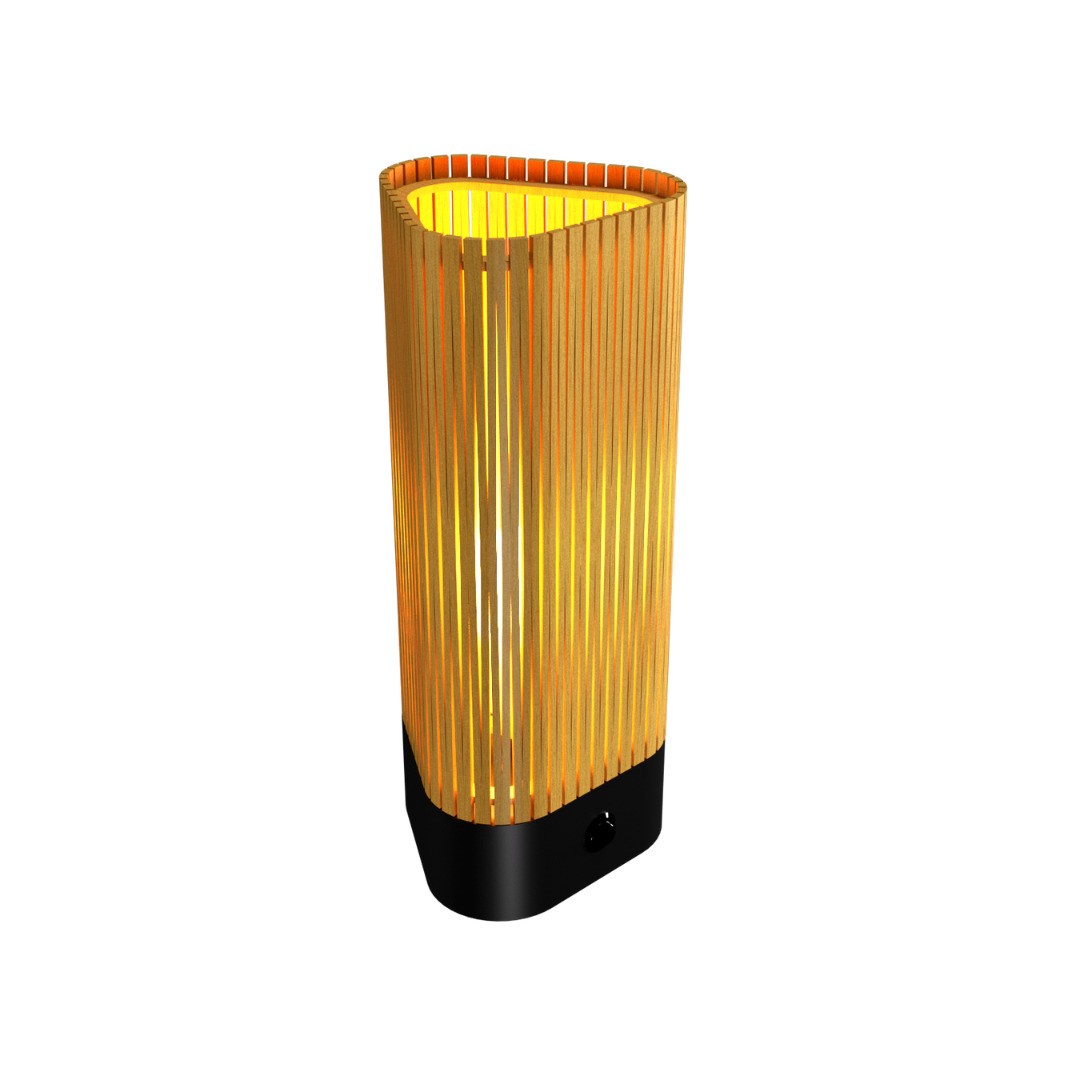 Accord Lighting - 7073.49 - One Light Table Lamp - Living Hinges - Organic Gold