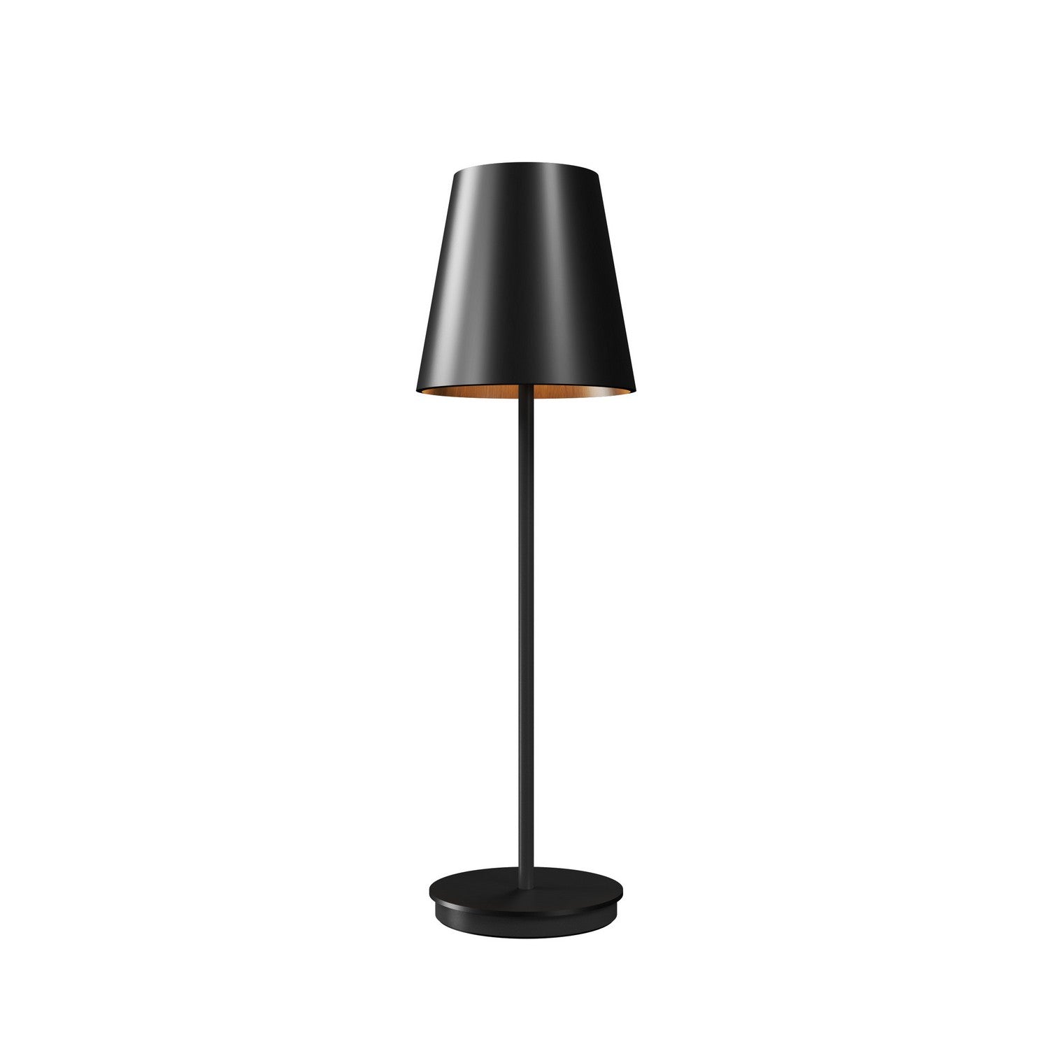 Accord Lighting - 7078.46 - One Light Table Lamp - Conical - Organic Black