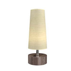 Accord Lighting - 7101.18 - LED Table Lamp - Clean - American Walnut