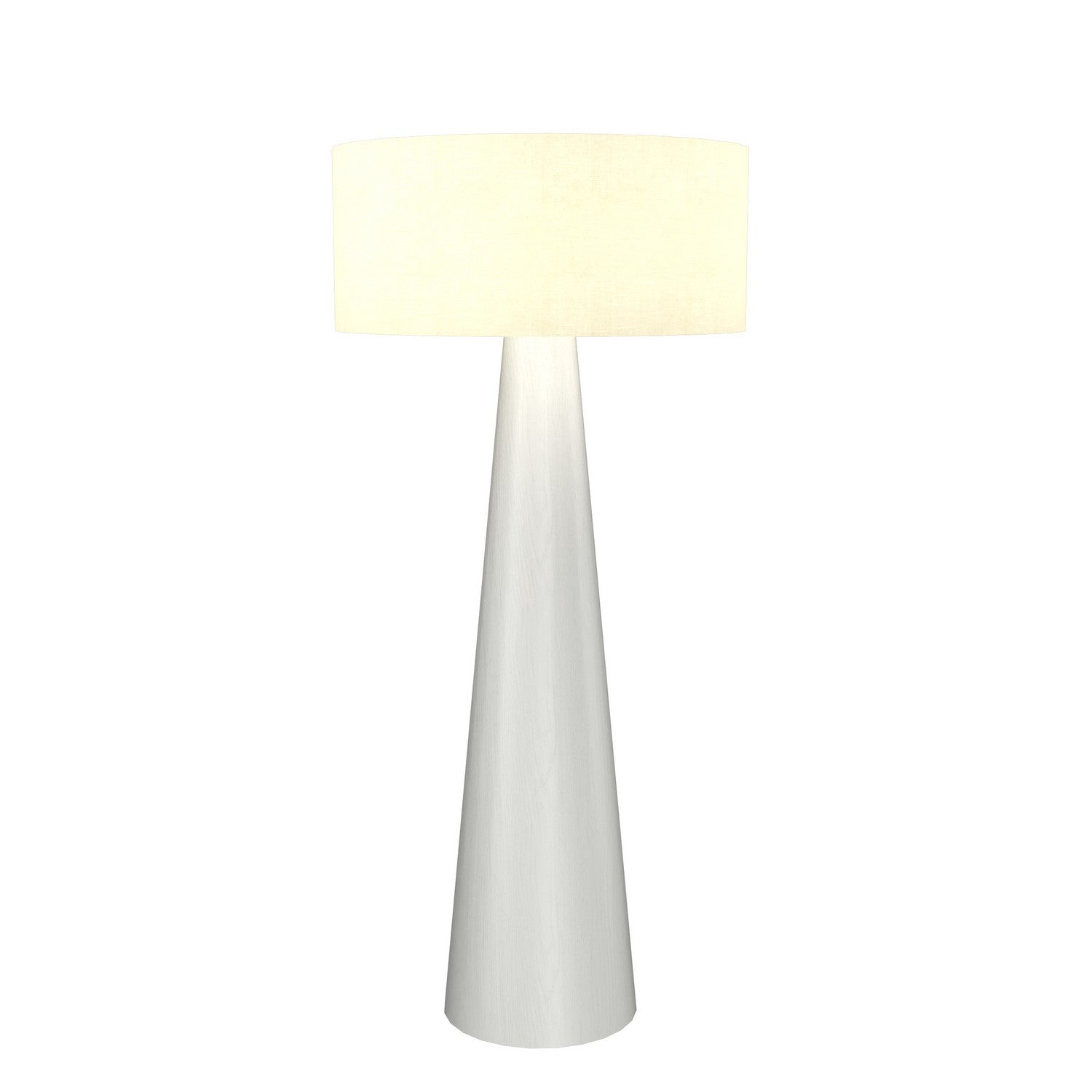 Accord Lighting - 3004.47 - One Light Floor Lamp - Conical - Organic White