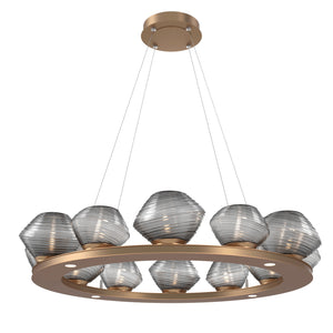 Hammerton Studio - CHB0089-0C-NB-S-CA1-L1 - LED Chandelier - Mesa - Novel Brass