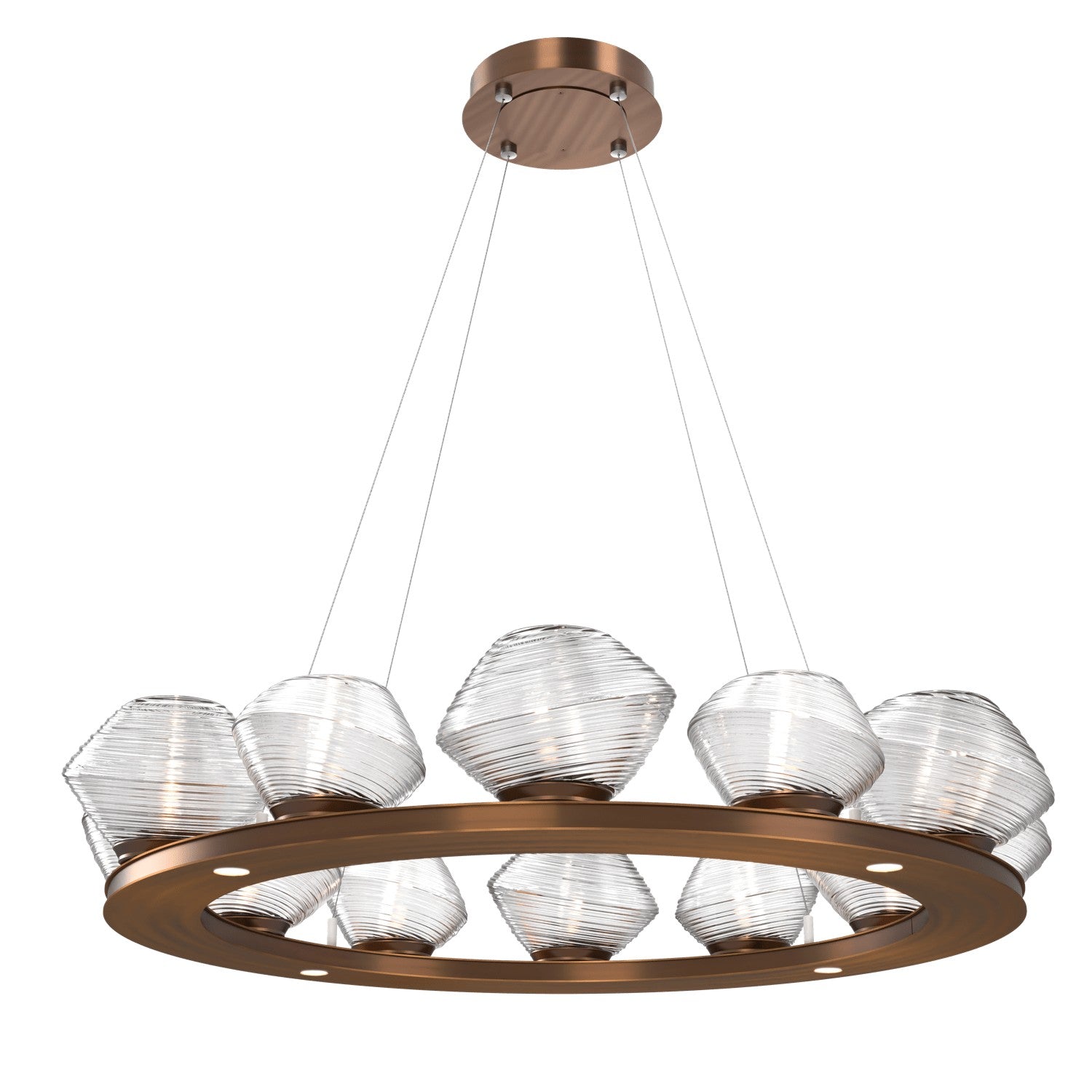 Hammerton Studio - CHB0089-0C-RB-C-CA1-L1 - LED Chandelier - Mesa - Oil Rubbed Bronze