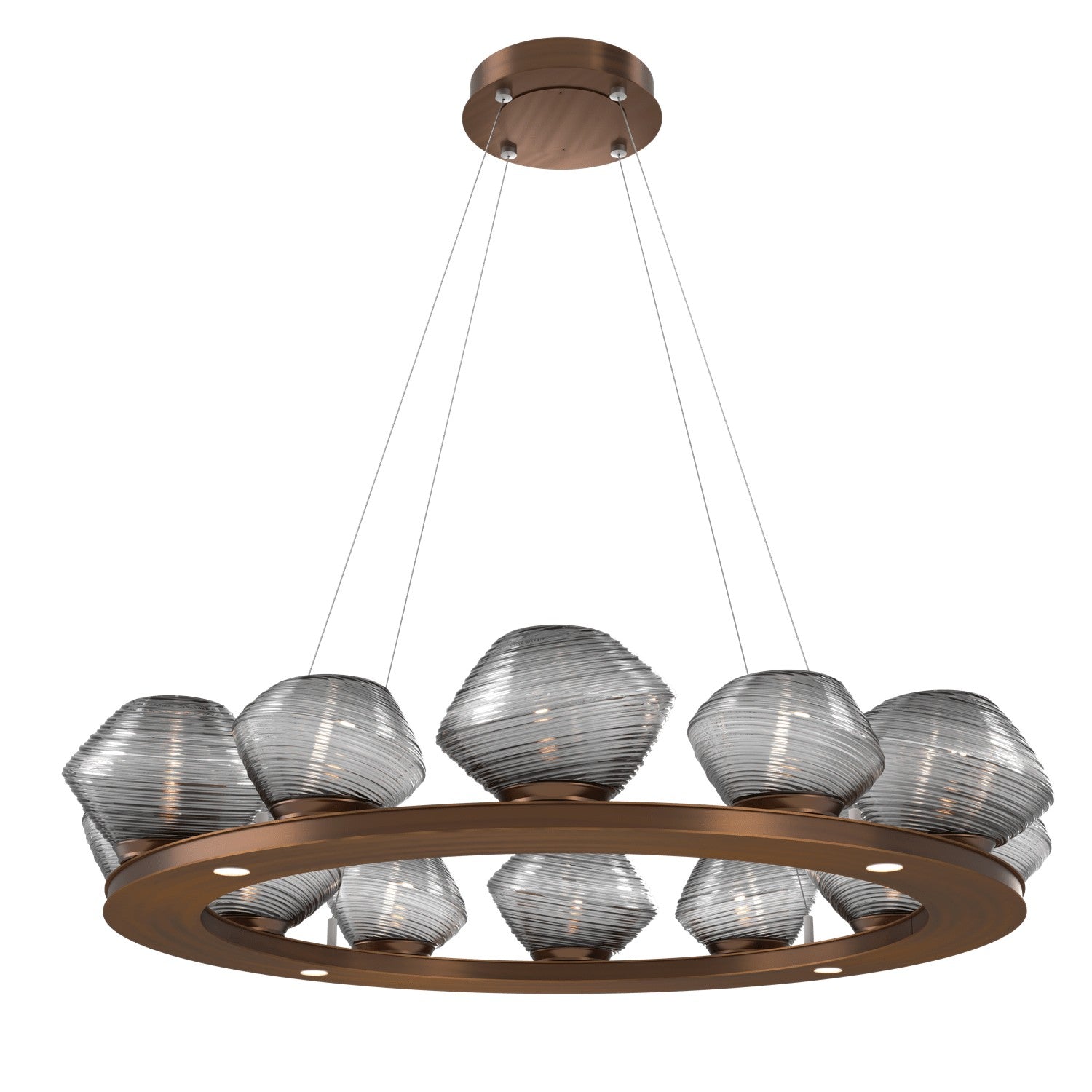 Hammerton Studio - CHB0089-0C-RB-S-CA1-L1 - LED Chandelier - Mesa - Oil Rubbed Bronze