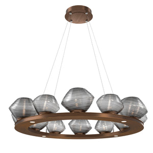 Hammerton Studio - CHB0089-0C-RB-S-CA1-L3 - LED Chandelier - Mesa - Oil Rubbed Bronze