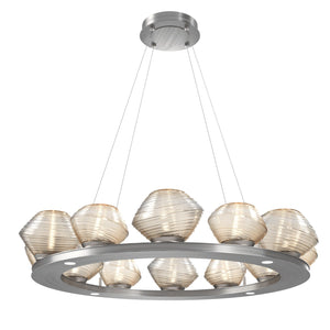 Hammerton Studio - CHB0089-0C-SN-A-CA1-L1 - LED Chandelier - Mesa - Satin Nickel