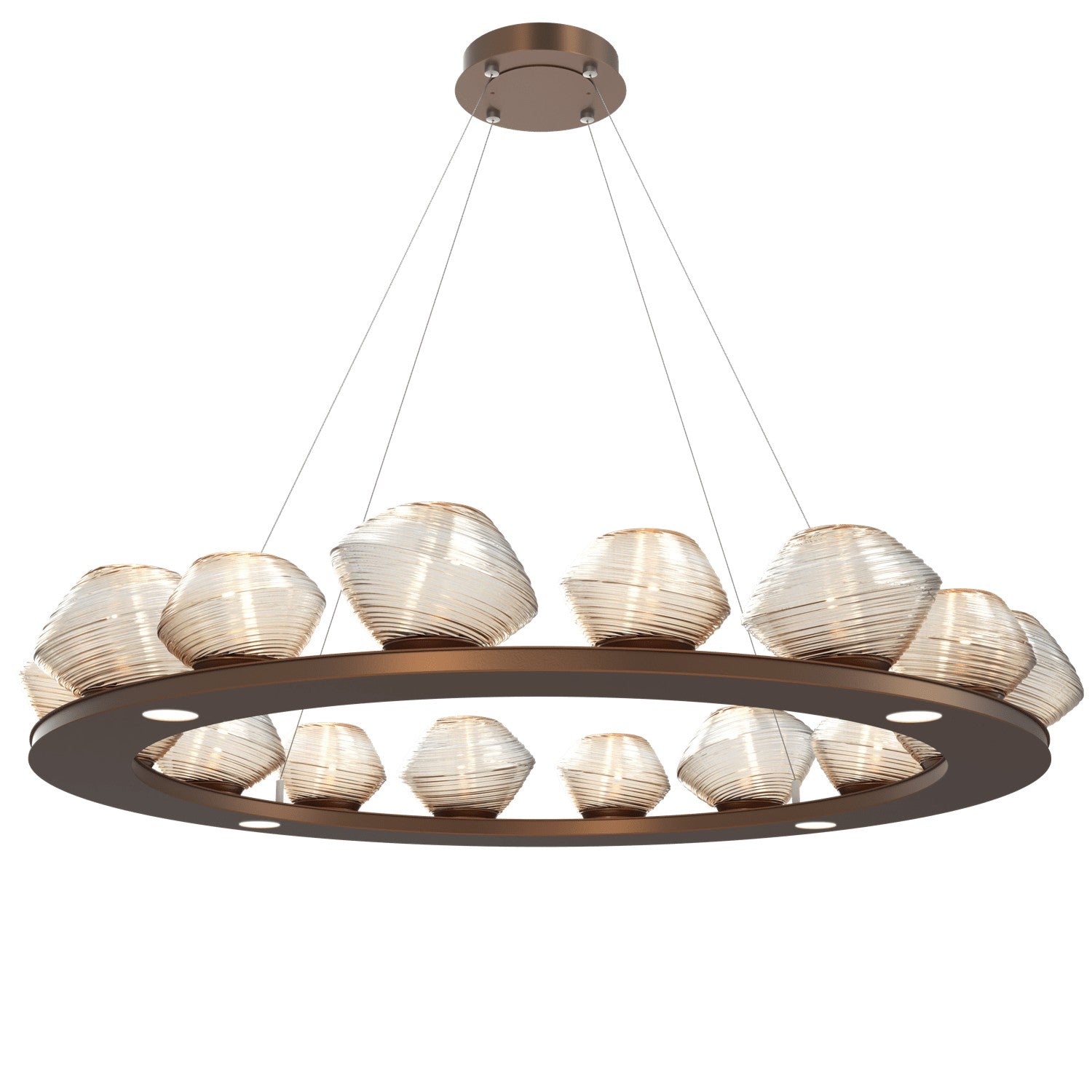 Hammerton Studio - CHB0089-0D-BB-A-CA1-L1 - LED Chandelier - Mesa - Burnished Bronze