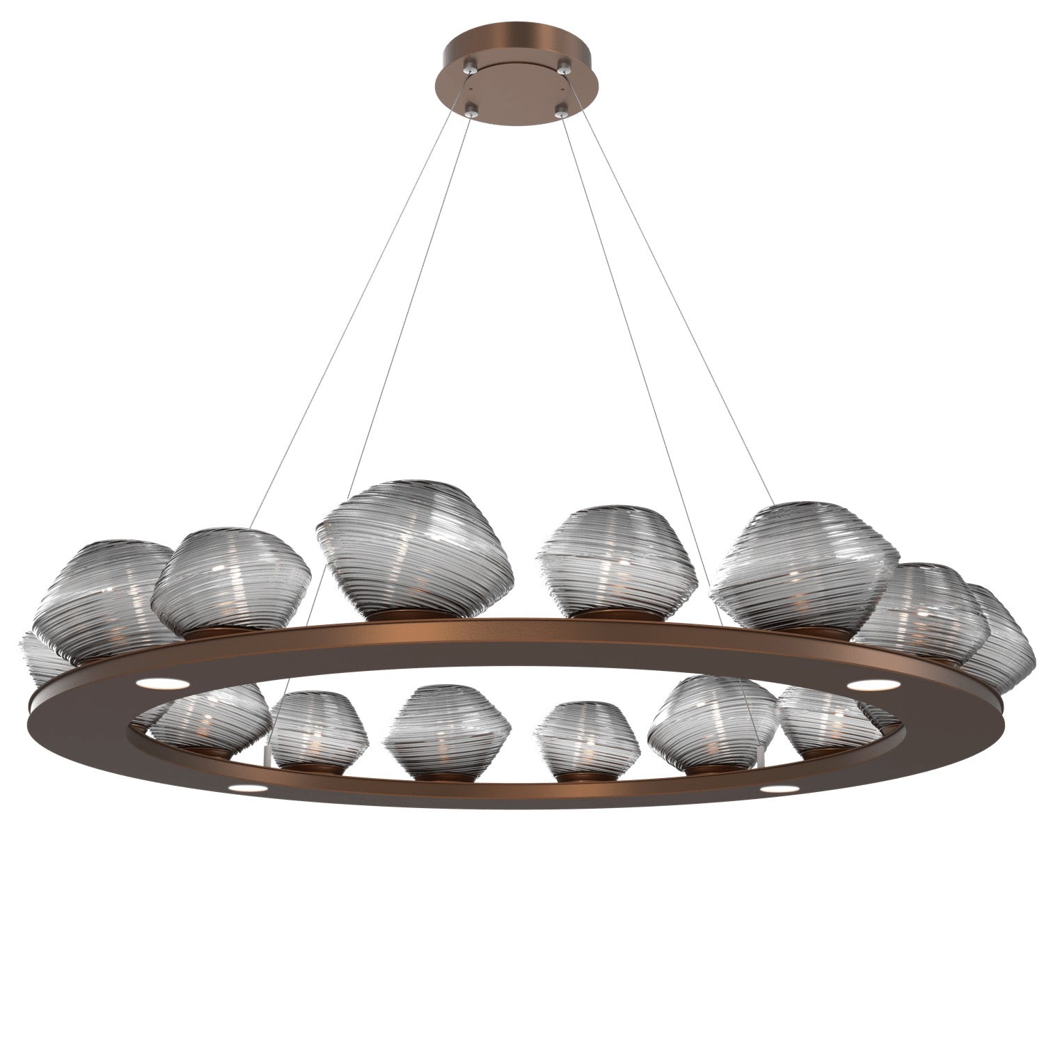 Hammerton Studio - CHB0089-0D-BB-S-CA1-L1 - LED Chandelier - Mesa - Burnished Bronze