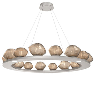 Hammerton Studio - CHB0089-0D-BS-B-CA1-L3 - LED Chandelier - Mesa - Beige Silver