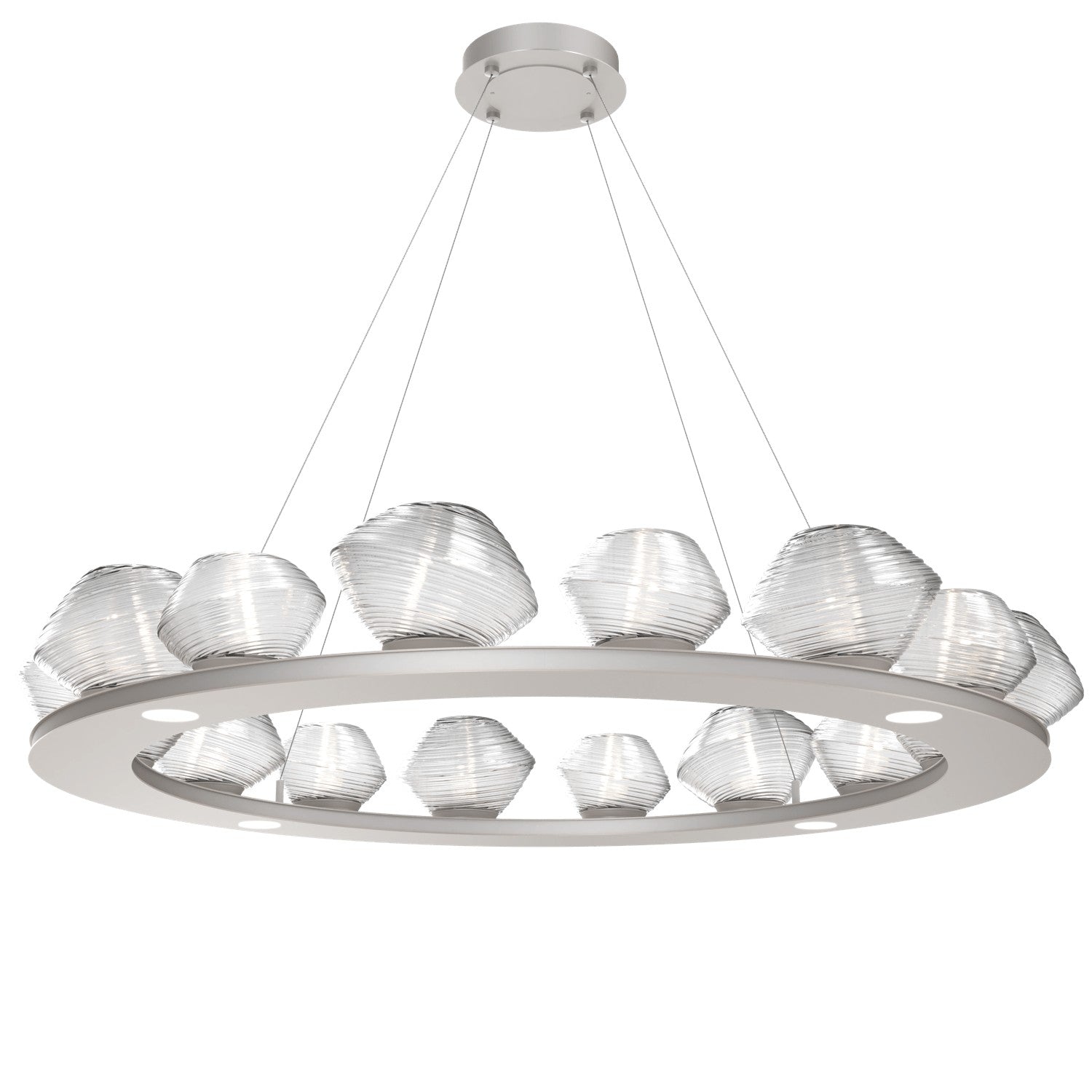 Hammerton Studio - CHB0089-0D-BS-C-CA1-L3 - LED Chandelier - Mesa - Beige Silver