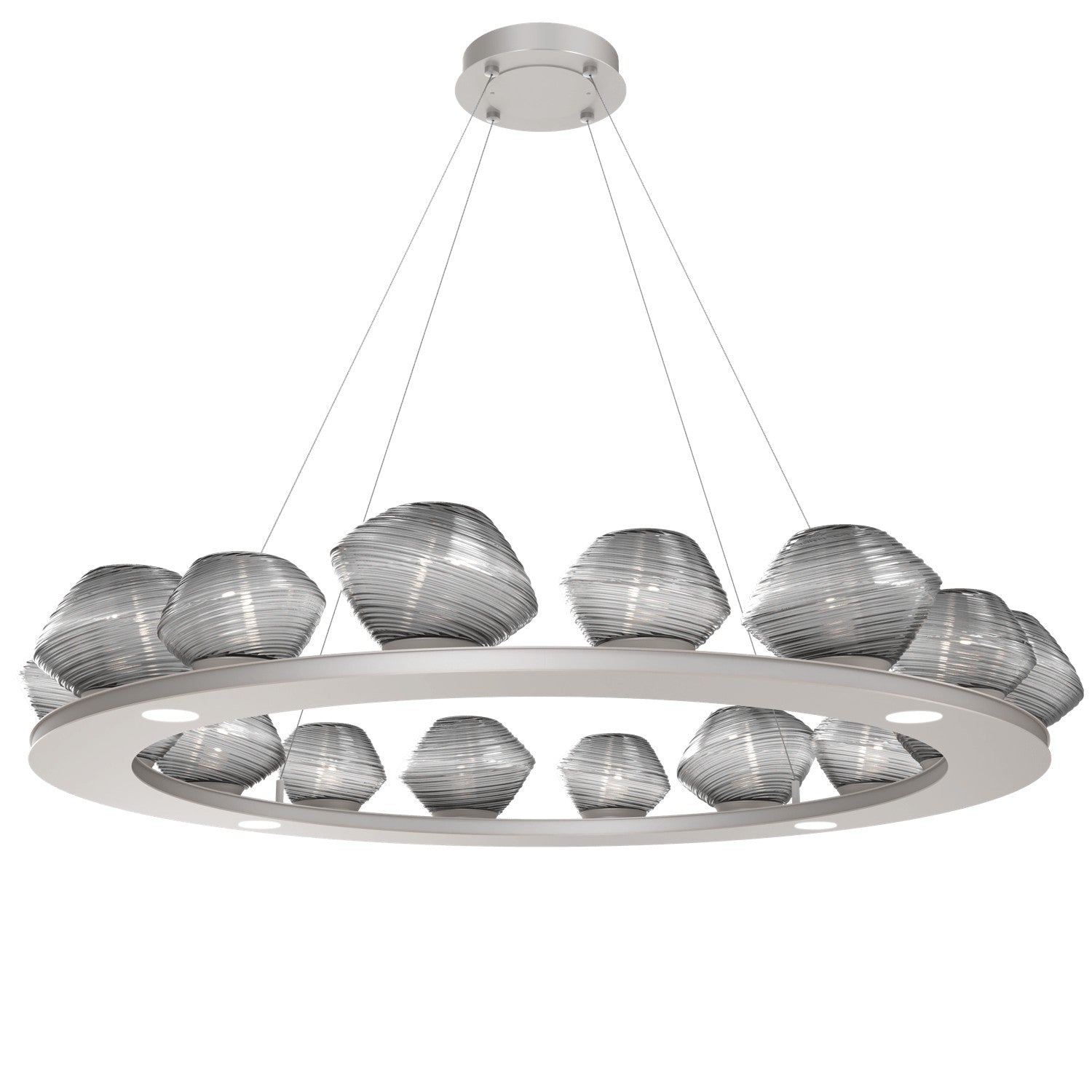 Hammerton Studio - CHB0089-0D-BS-S-CA1-L1 - LED Chandelier - Mesa - Beige Silver