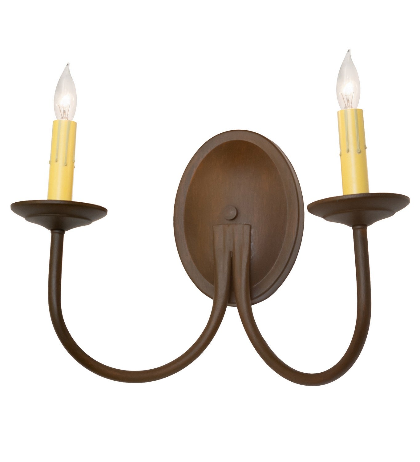 Meyda Tiffany - 118552 - Two Light Wall Sconce - Classic - Rustic Iron