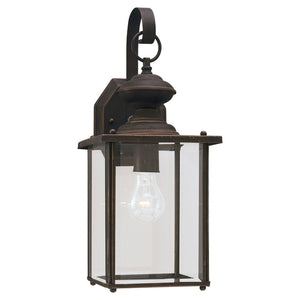 Generation Lighting. - 8458-71 - One Light Outdoor Wall Lantern - Jamestowne - Antique Bronze