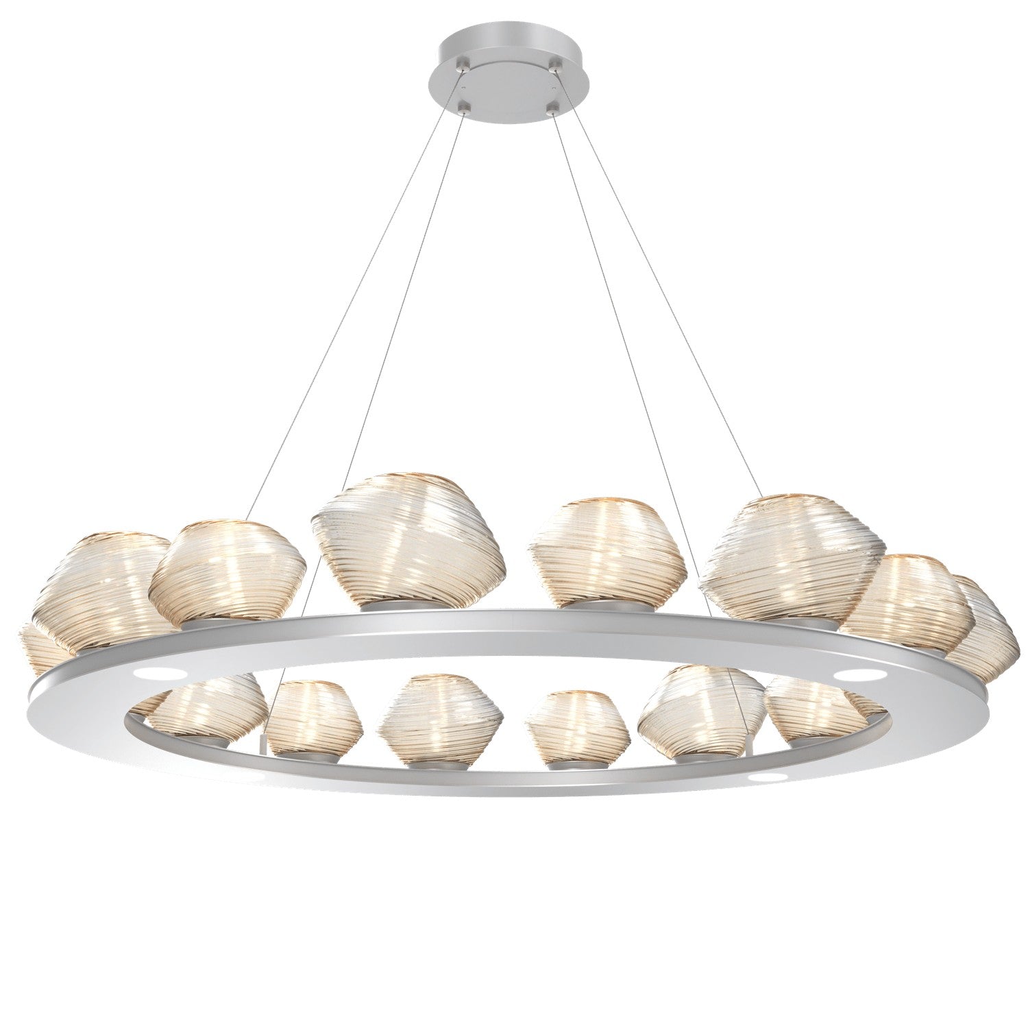 Hammerton Studio - CHB0089-0D-CS-A-CA1-L1 - LED Chandelier - Mesa - Classic Silver