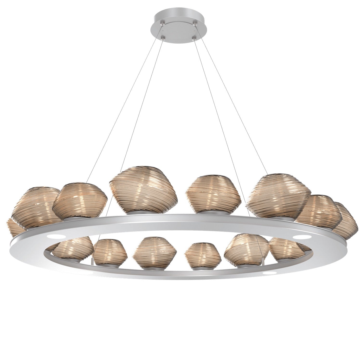 Hammerton Studio - CHB0089-0D-CS-B-CA1-L1 - LED Chandelier - Mesa - Classic Silver