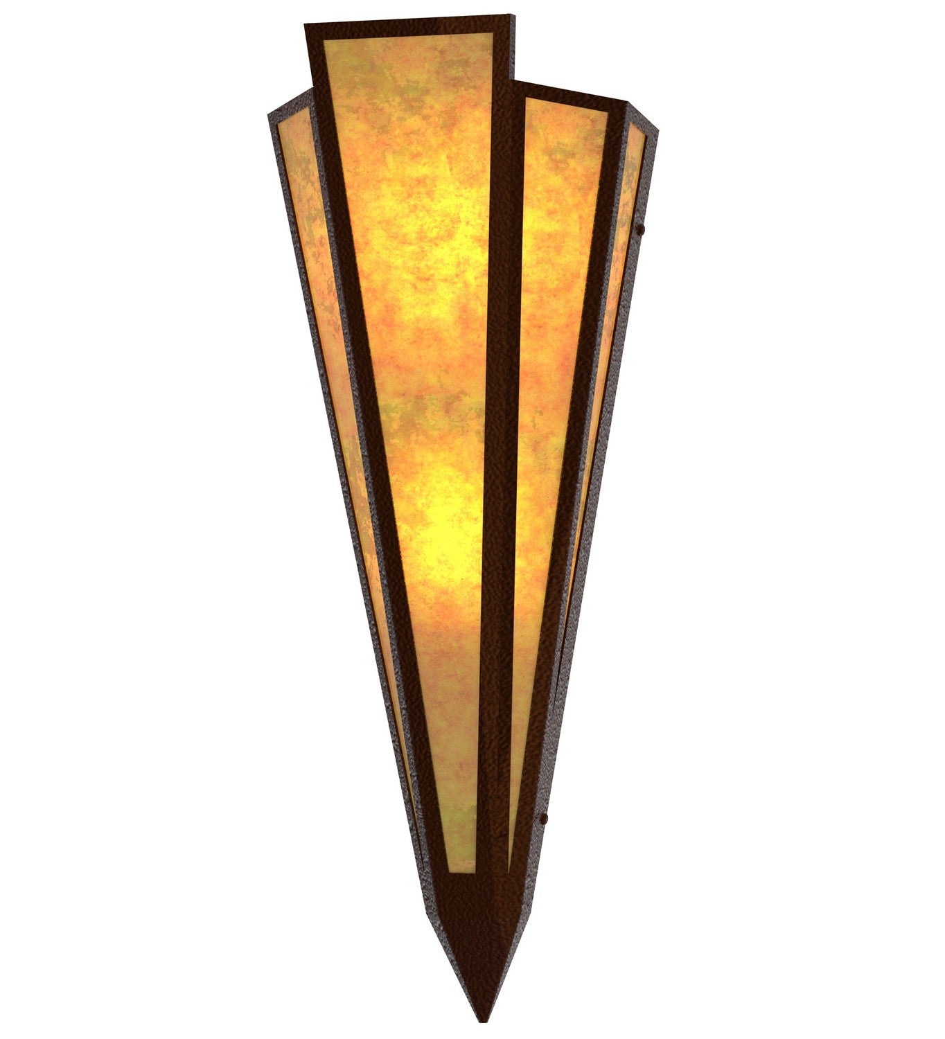 Meyda Tiffany - 255785 - Two Light Wall Sconce - Brum - Sepia Brown