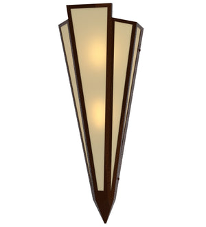 Meyda Tiffany - 255792 - Two Light Wall Sconce - Brum - Sepia Brown