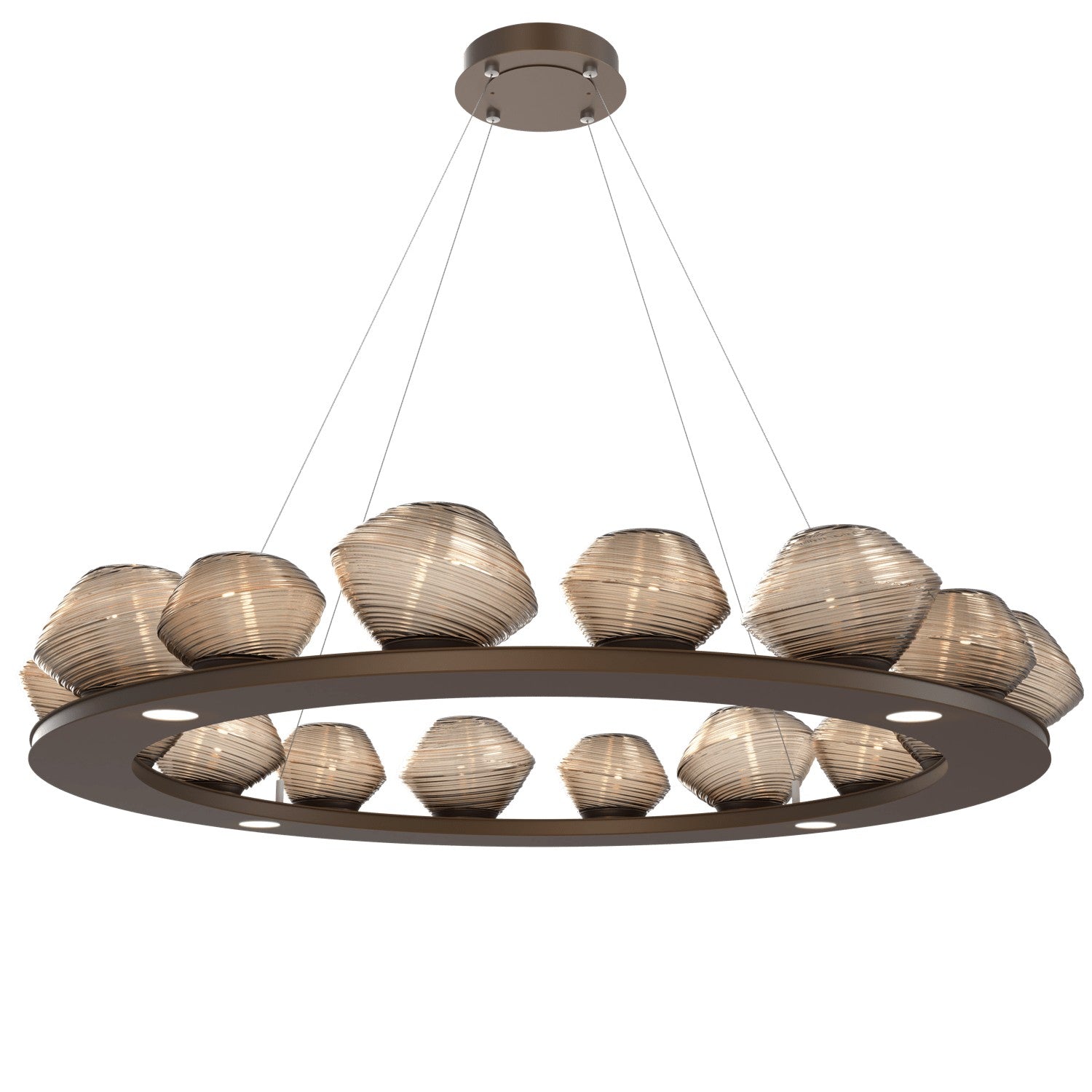 Hammerton Studio - CHB0089-0D-FB-B-CA1-L1 - LED Chandelier - Mesa - Flat Bronze