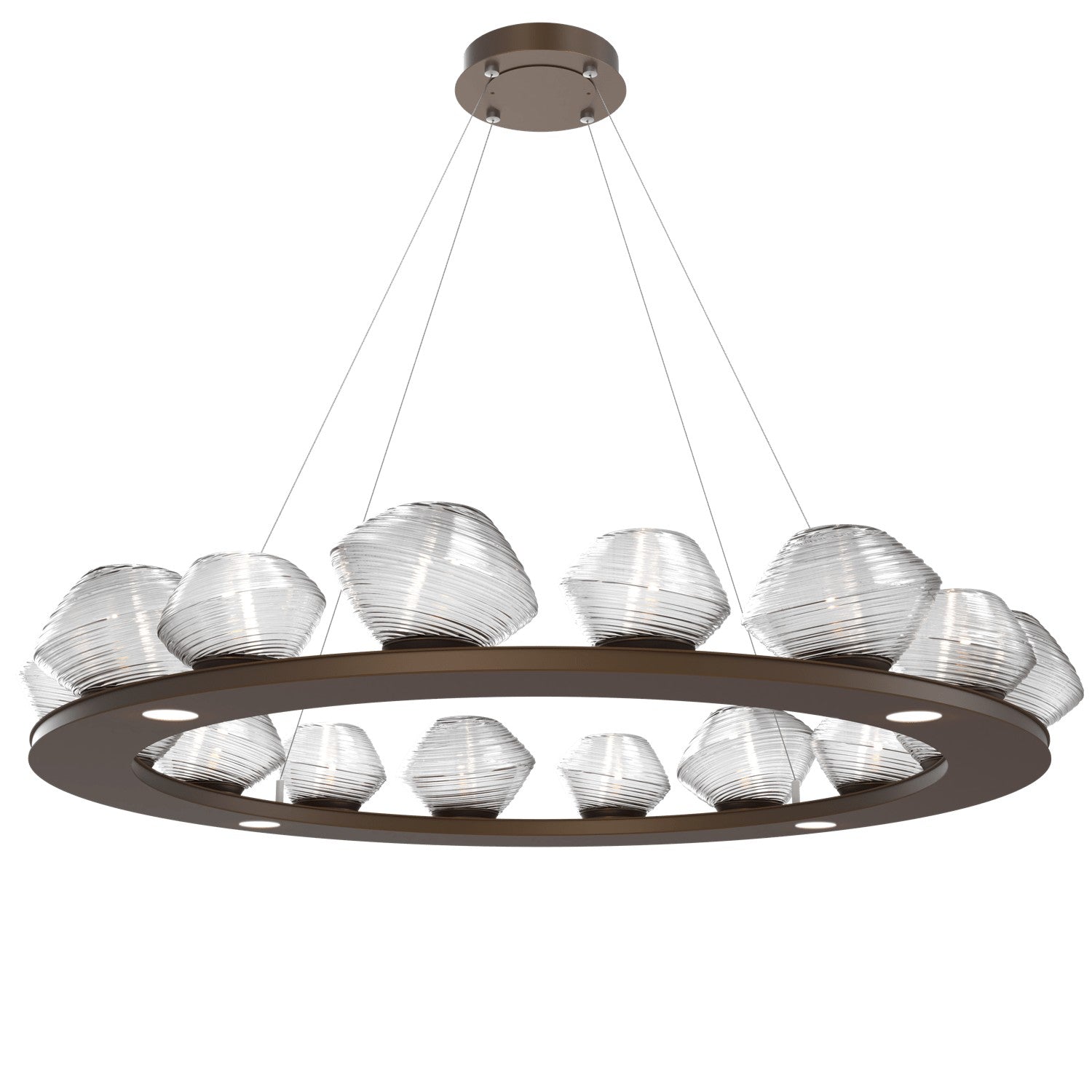 Hammerton Studio - CHB0089-0D-FB-C-CA1-L3 - LED Chandelier - Mesa - Flat Bronze