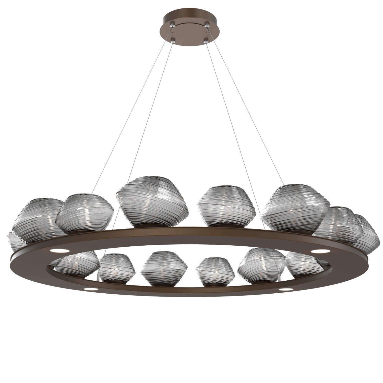 Hammerton Studio - CHB0089-0D-FB-S-CA1-L1 - LED Chandelier - Mesa - Flat Bronze